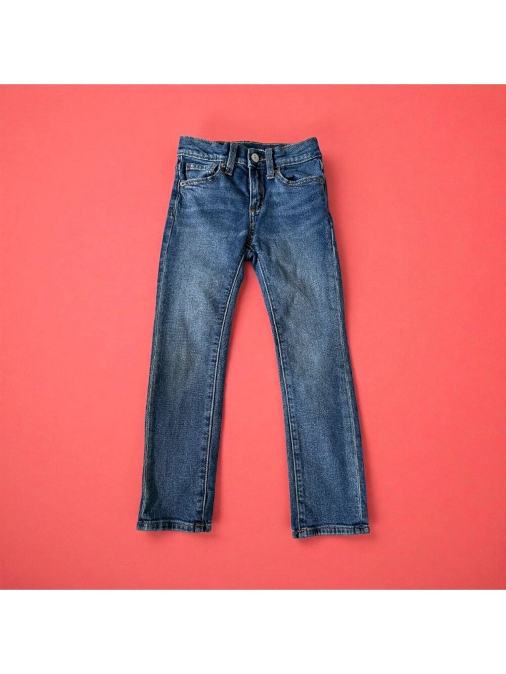 OLD NAVY Girls Blue Medium Wash Skinny Jeans Size 5